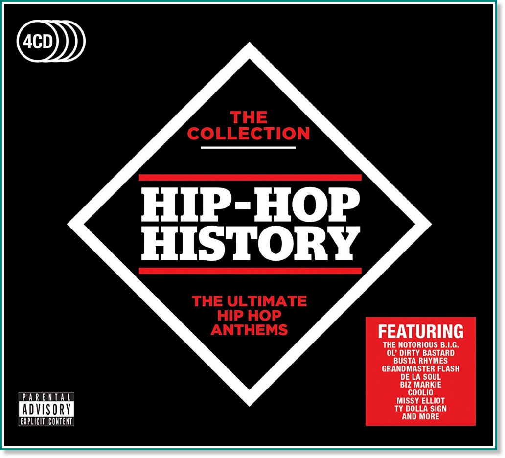 The Collection Hip-Hop History - 4 CDs - 