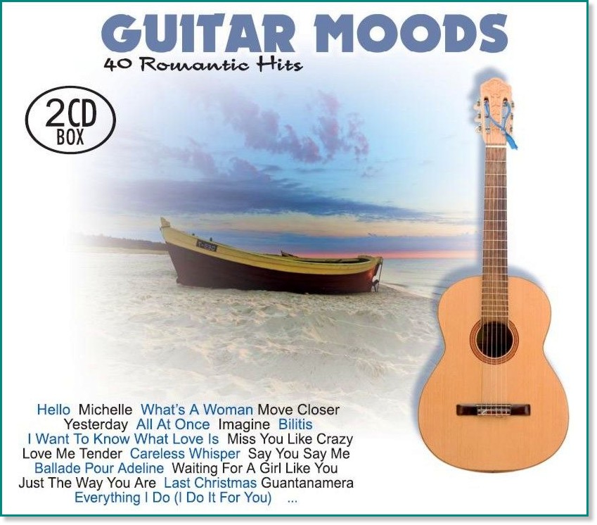 The Guitar Moods: 40 Romantic Hits - 2 CD Box - 