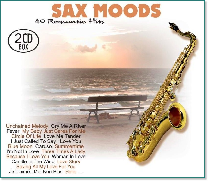 Sax Moods: 40 Romantic Hits - 2 CD Box - 