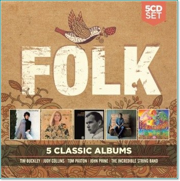 5 Classic Albums: Folk - 5 CD - компилация