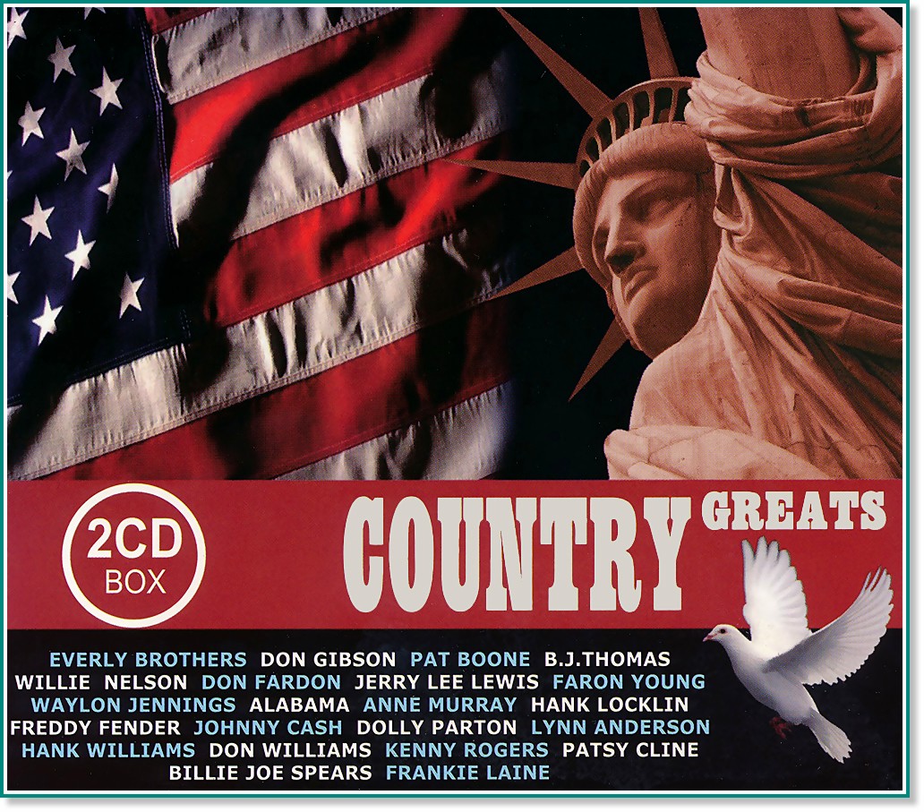 Country Greats - 50 Classics Country Super Hits - 2 CD - компилация