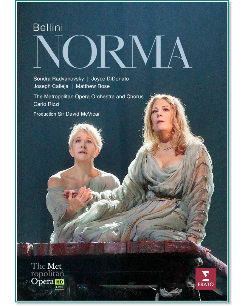 Joyce Didonato - Bellini: Norma (Metropolitan Opera) - Blu-ray - албум