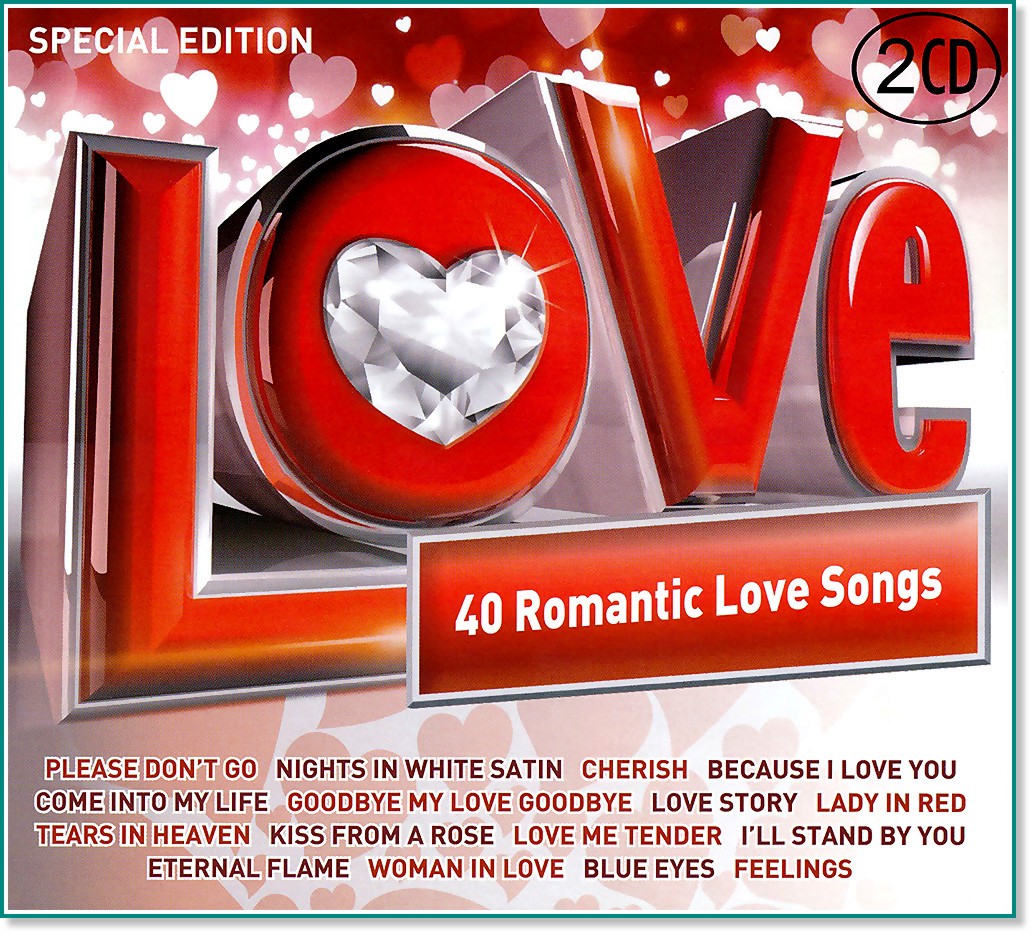 40 Romantic Love Songs - 2 CD - Special Edition - 