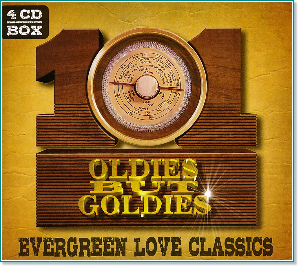 Evergreen Love Classics - 101 Oldies, but Goldies - 4 CD - 