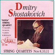 Dmitry Shostakovich - String quartet nos 8, 10, 11 - албум